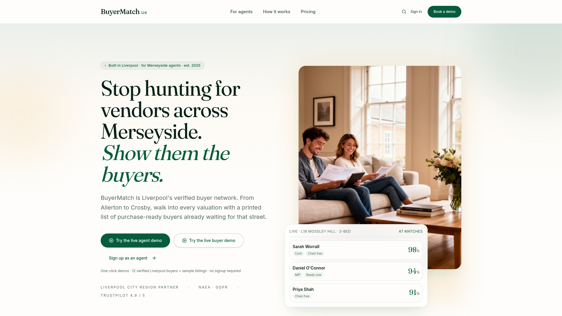 BuyerMatch — recent project by Untitled Creative