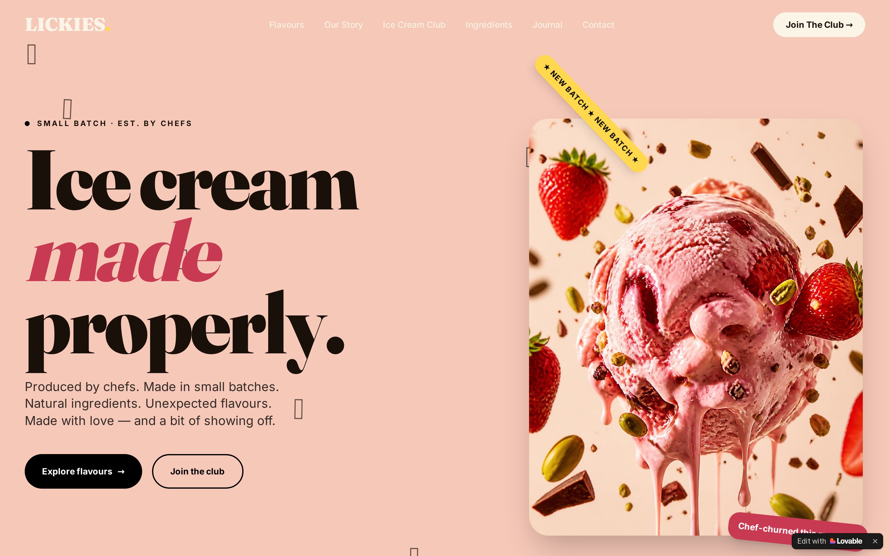 Lickies — case study preview